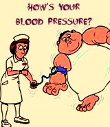 Hows your blood pressure image.