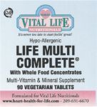 Life Multi Complete - The Energy Vitamin!